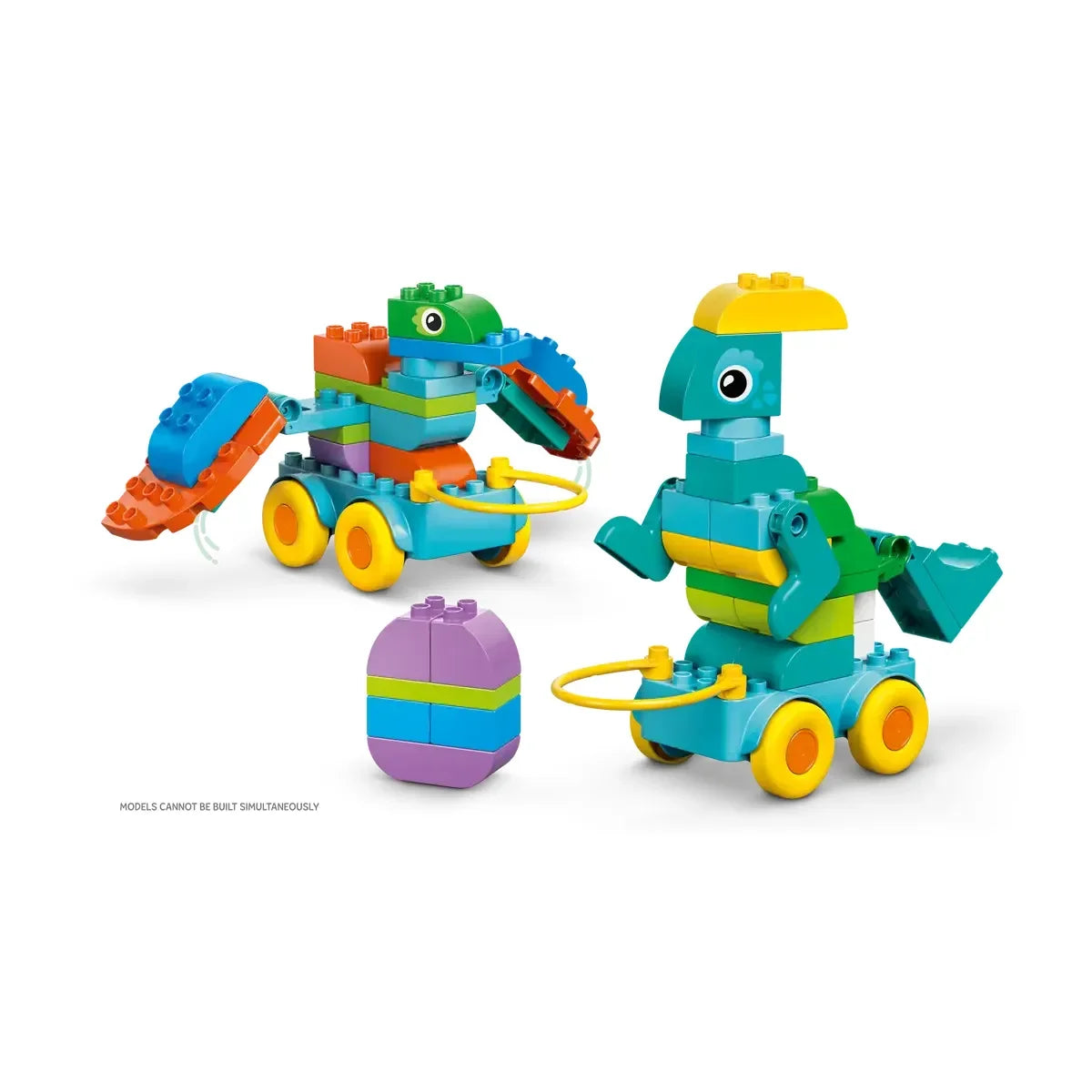 Lego Duplo 3-In-1 Dinosaurs On Wheels Building Blocks 10451 Age- 3 Years & Above