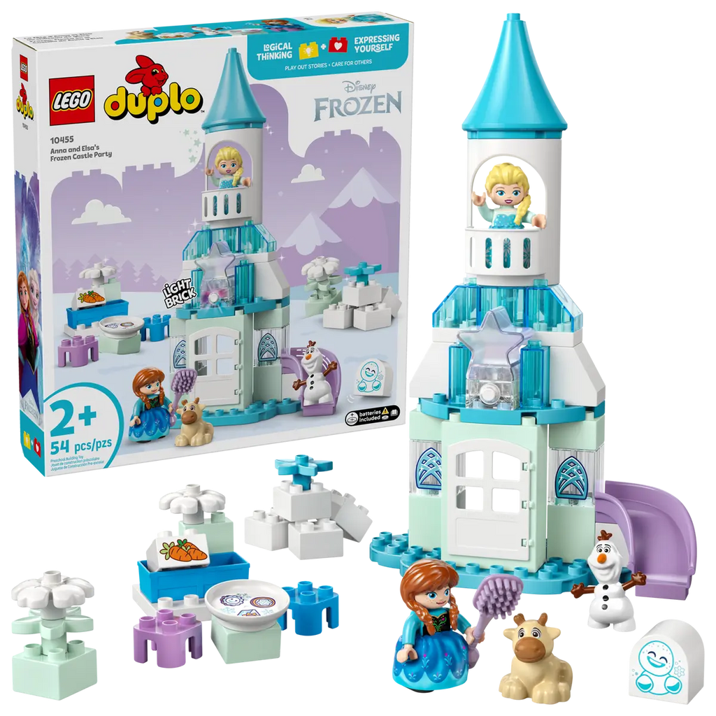 Lego Duplo Anna And Elsa'S Frozen Castle Party Building Blocks 10455 Age- 4 Years & Above