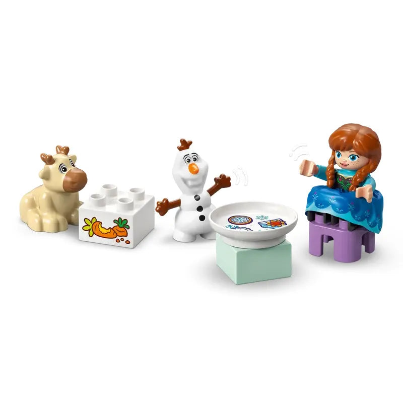 Lego Duplo Anna And Elsa'S Frozen Castle Party Building Blocks 10455 Age- 4 Years & Above