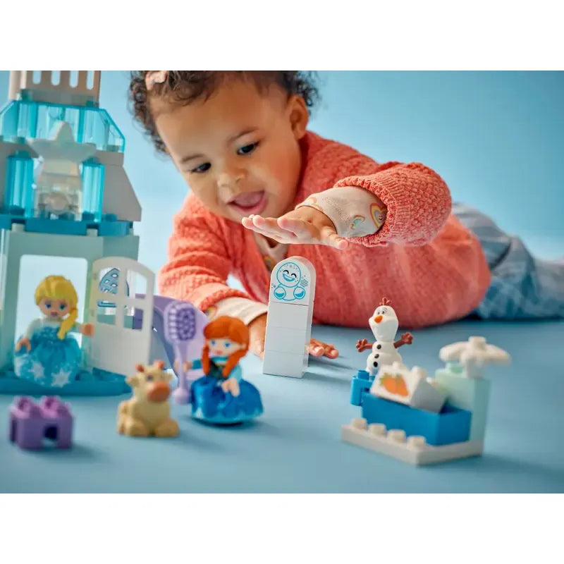 Lego Duplo Anna And Elsa'S Frozen Castle Party Building Blocks 10455 Age- 4 Years & Above