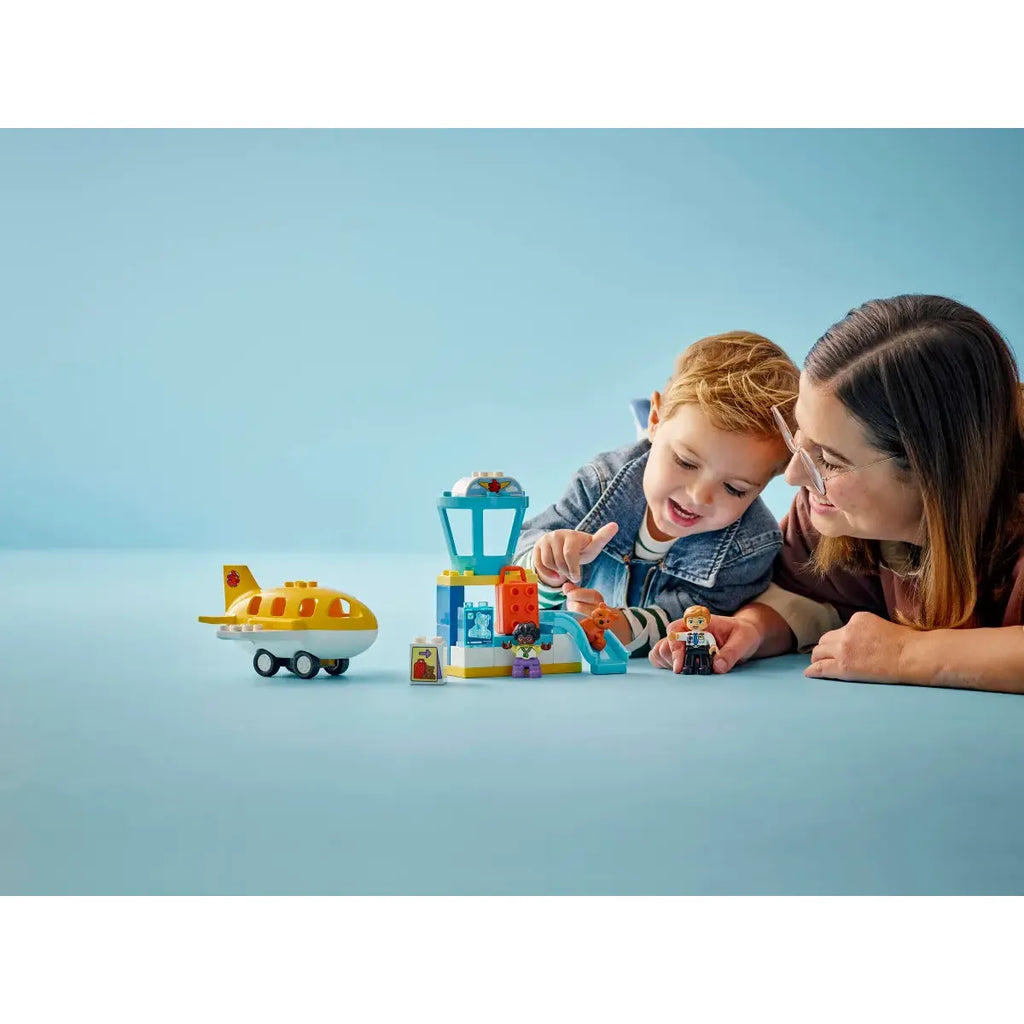 Lego Duplo First Time At The Airport Building Blocks 10443 Age- 4 Years & Above