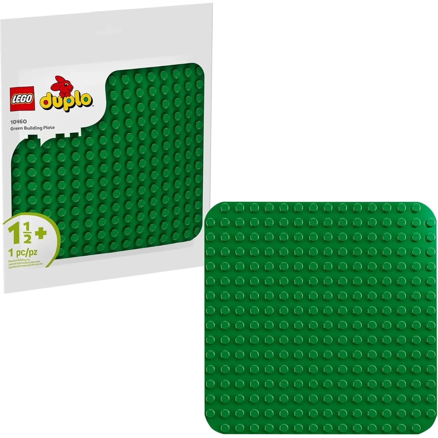 Lego Duplo Green Building Plate Kids Building Blocks 10460 Age- 3 Years & Above