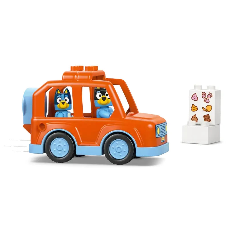 Lego Duplo Ice Cream Trip With Bluey Building Blocks 10458 Age- 5 Years & Above