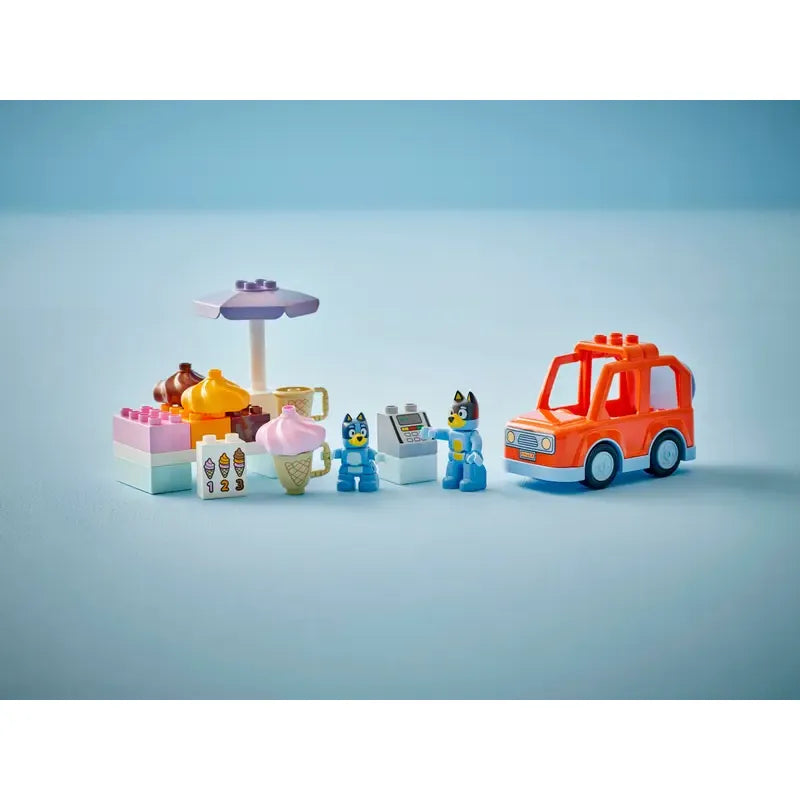 Lego Duplo Ice Cream Trip With Bluey Building Blocks 10458 Age- 5 Years & Above