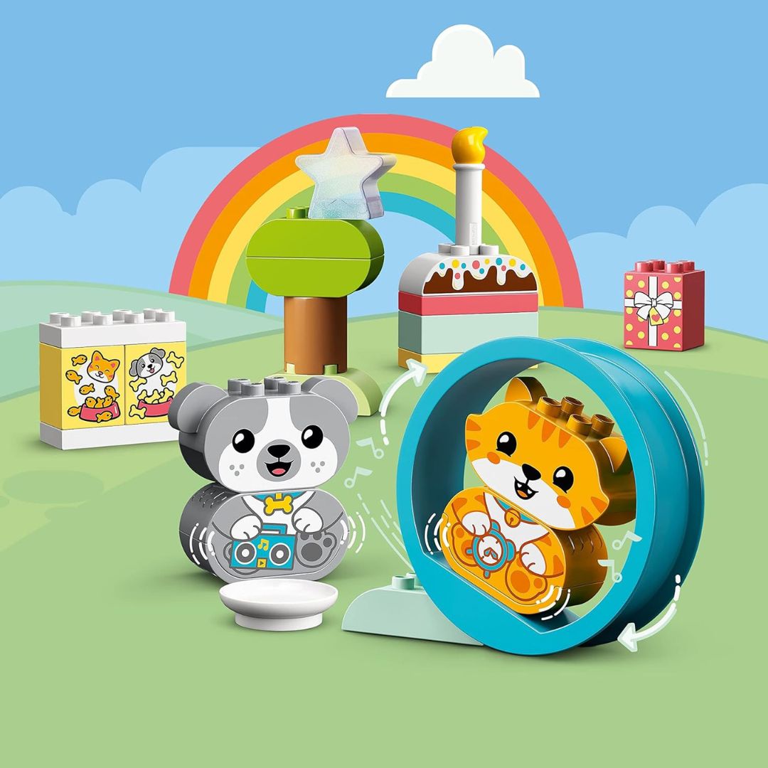 Lego Duplo My First Puppy & Kitten With Sounds Age- 18 Months to 5 Years