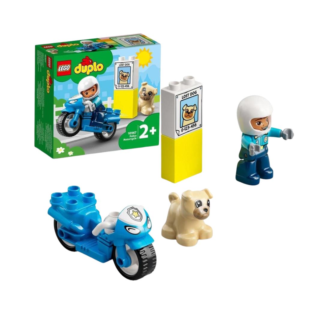Lego Duplo Rescue Police Motorcycle Age- 2 Years & Above