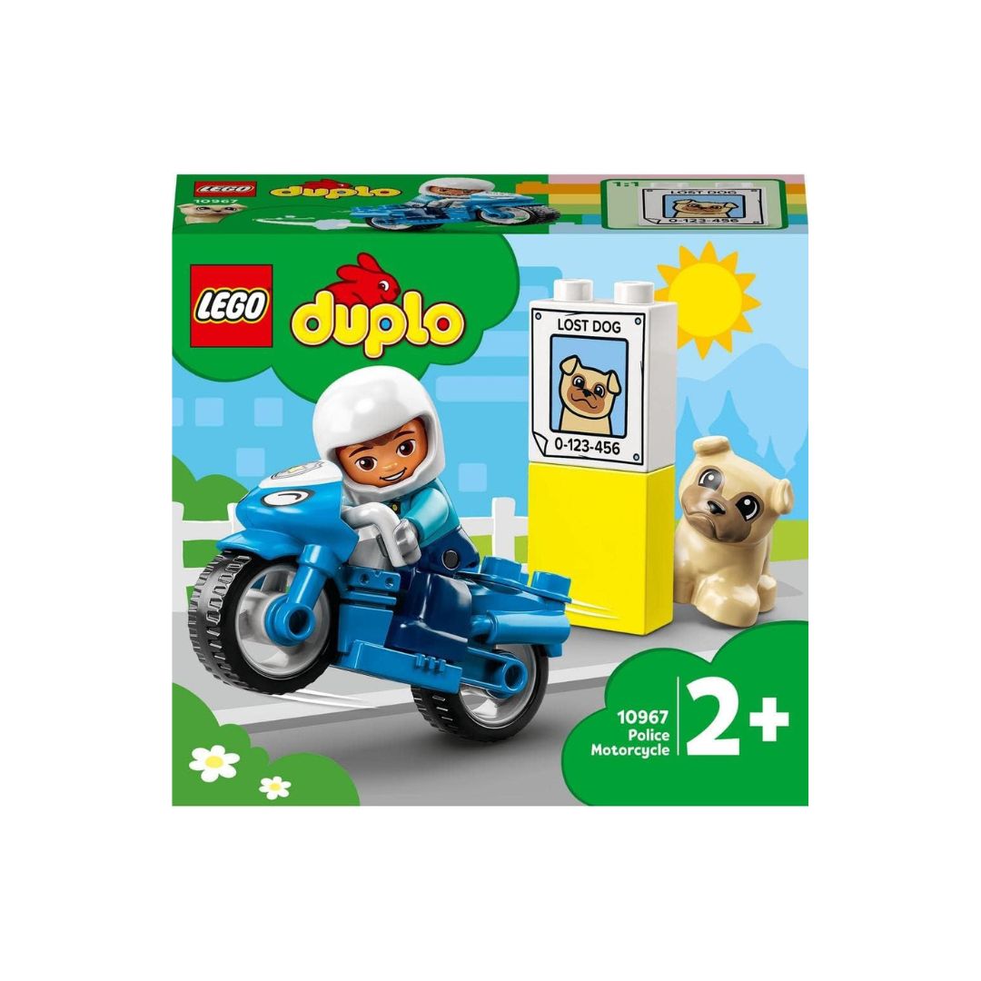 Lego Duplo Rescue Police Motorcycle Age- 2 Years & Above