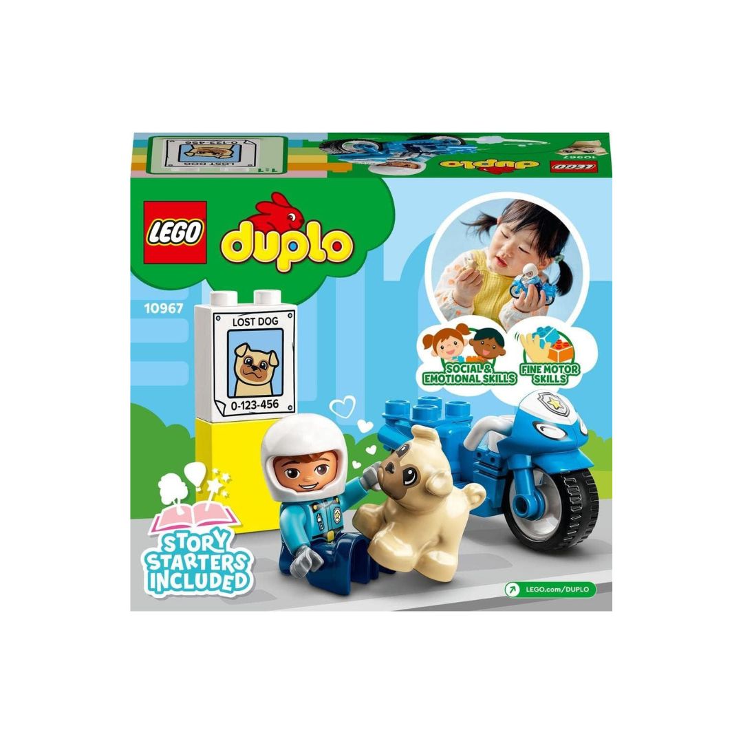 Lego Duplo Rescue Police Motorcycle Age- 2 Years & Above
