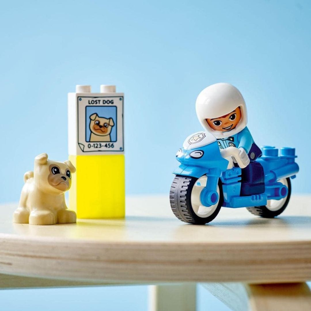 Lego Duplo Rescue Police Motorcycle Age- 2 Years & Above