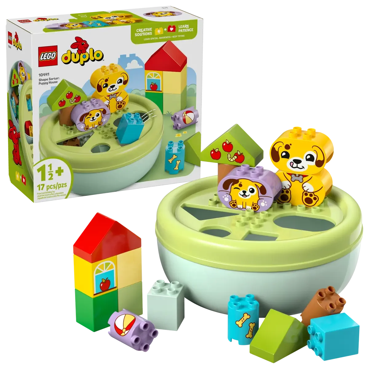 Lego Duplo Shape Sorter: Puppy House Building Blocks 10441 Age- 4 Years & Above