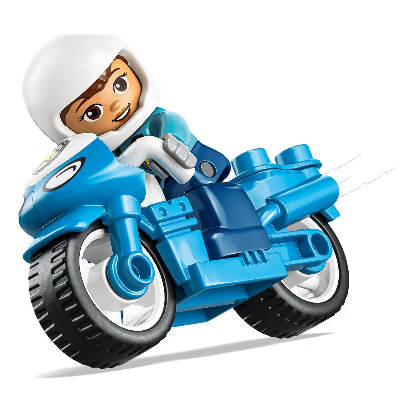 Lego Duplo Town Blue Police Motorbike 10471 Age- 2 Years and Above
