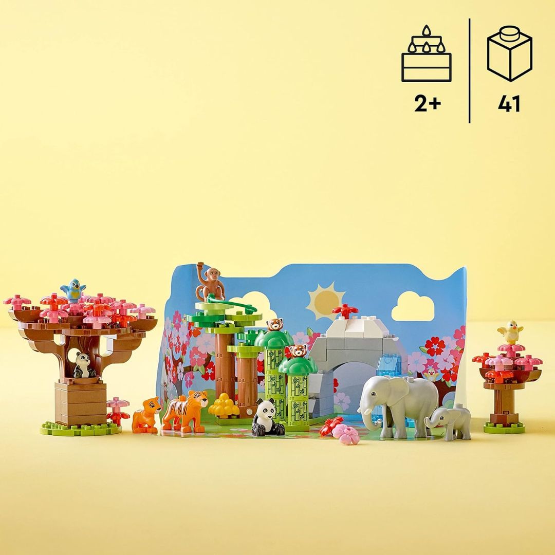 Lego Duplo Wild Animals of Asia Age- 2 Years & Above