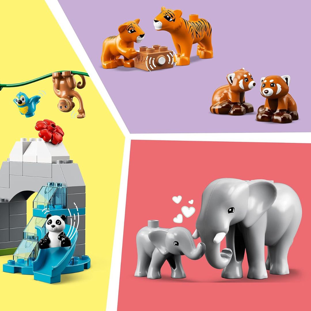 Lego Duplo Wild Animals of Asia Age- 2 Years & Above