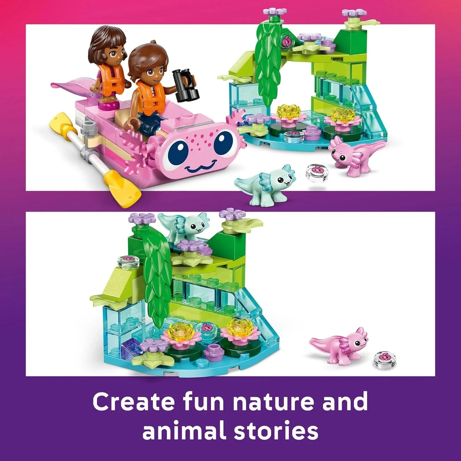 Lego Friends Axolotl Adventure Boat 42681 Age- 5 Years and Above