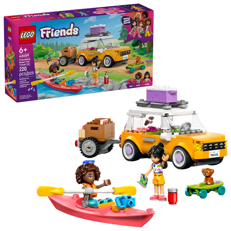 Lego Friends Friendship Road-Trip Travel Car Building Blocks 42659 Age- 4 Years & Above