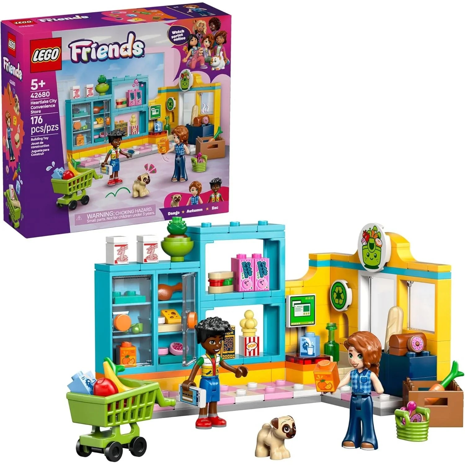 Lego Friends Heartlake City Convenience Store 42680 Age- 5 Years and Above