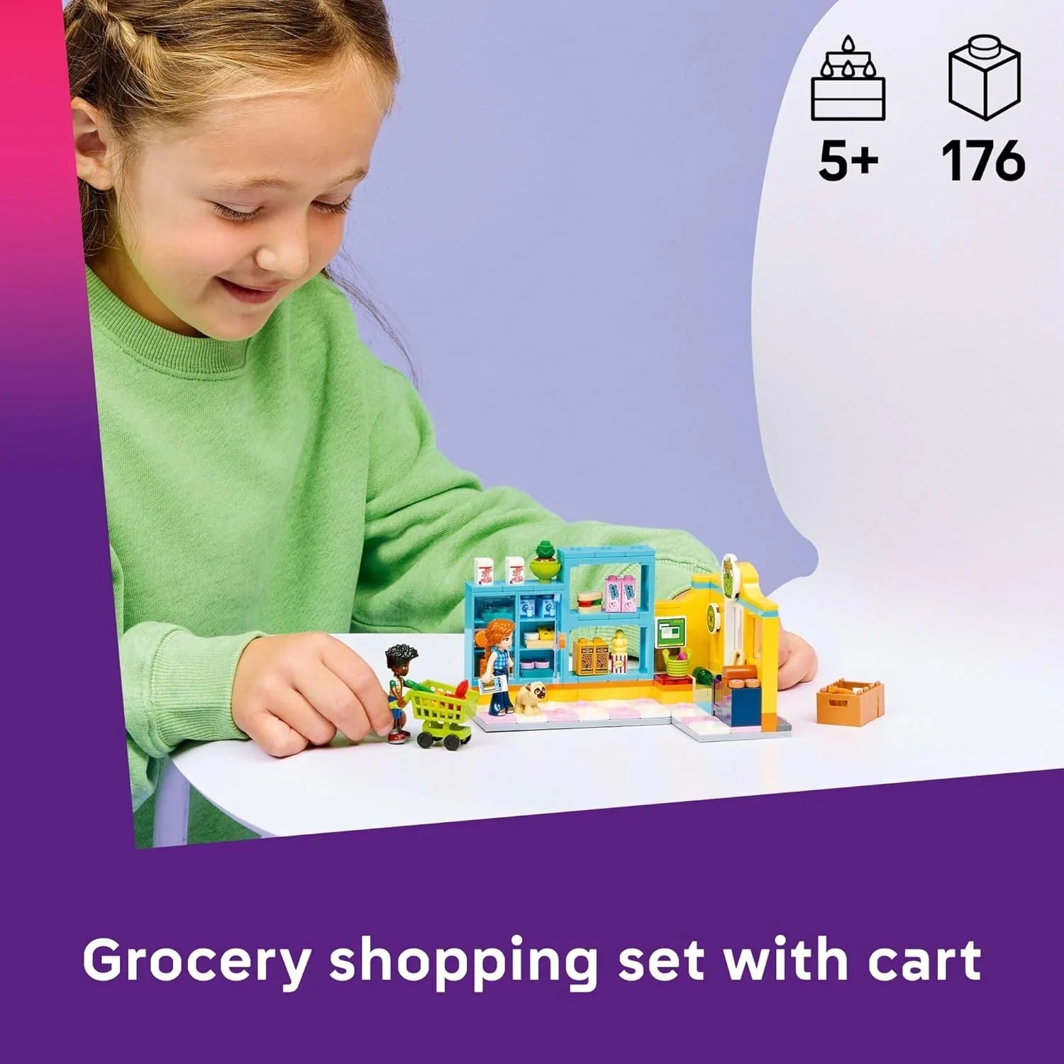 Lego Friends Heartlake City Convenience Store 42680 Age- 5 Years and Above