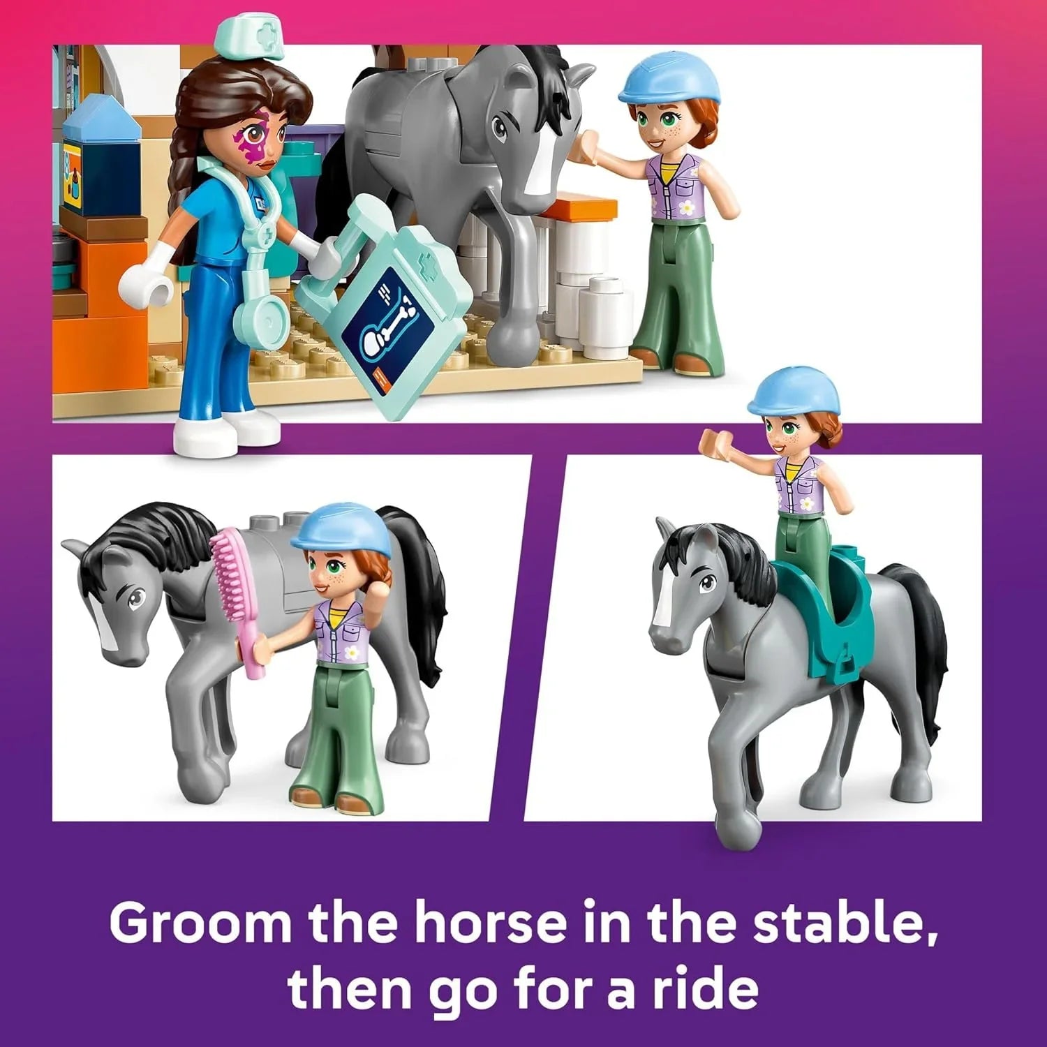 Lego Friends Horse and Pet Vet Clinic [LE42651]  Age- 7 Years & Above