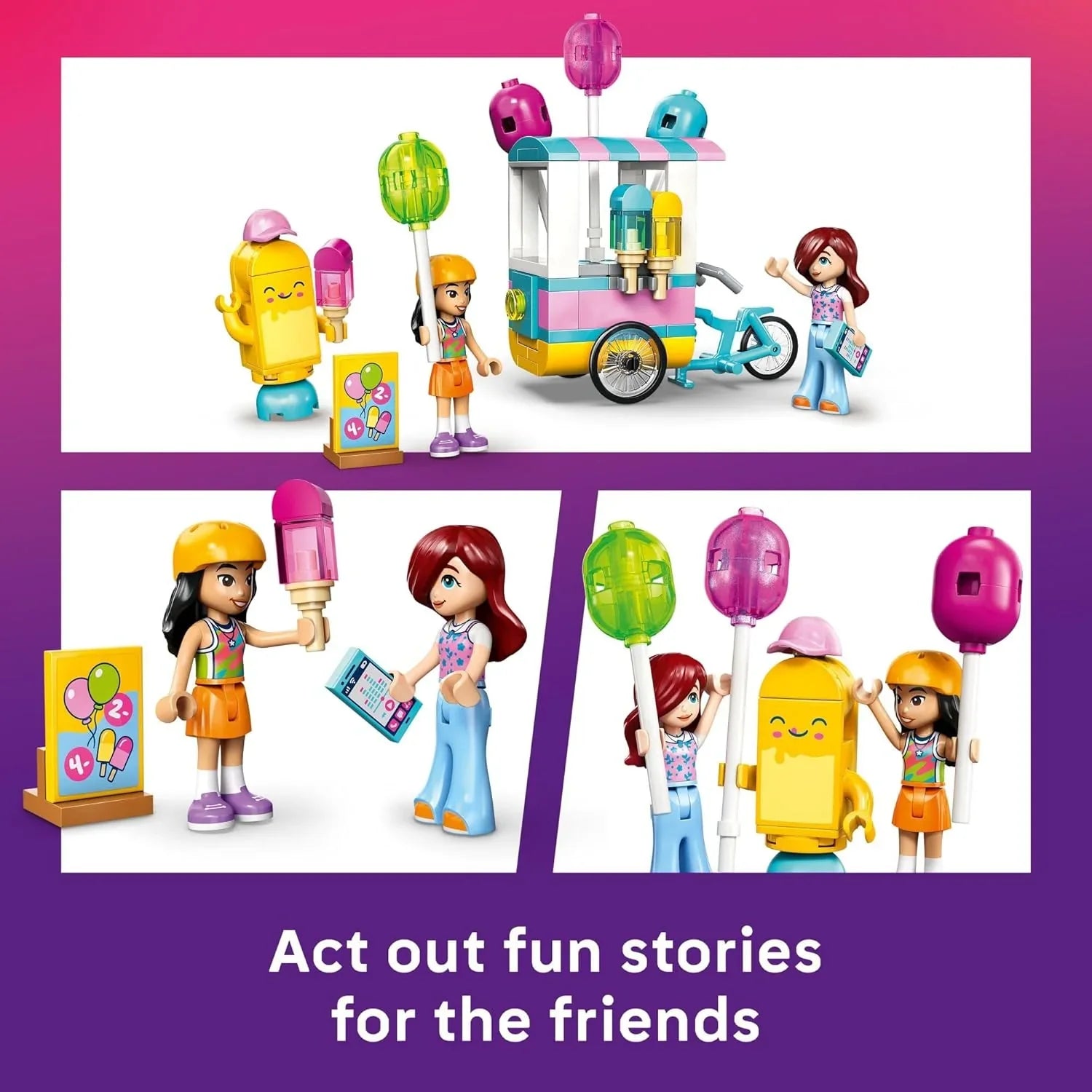 Lego Friends Ice Cream & Balloon Stand 42692 Age- 6 Years and Above