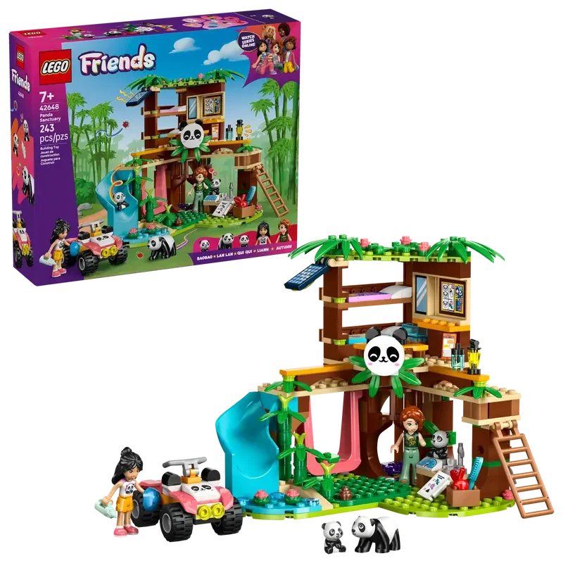 Lego Friends Panda Sanctuary Animal Care Building Blocks 42648 Age- 4 Years & Above