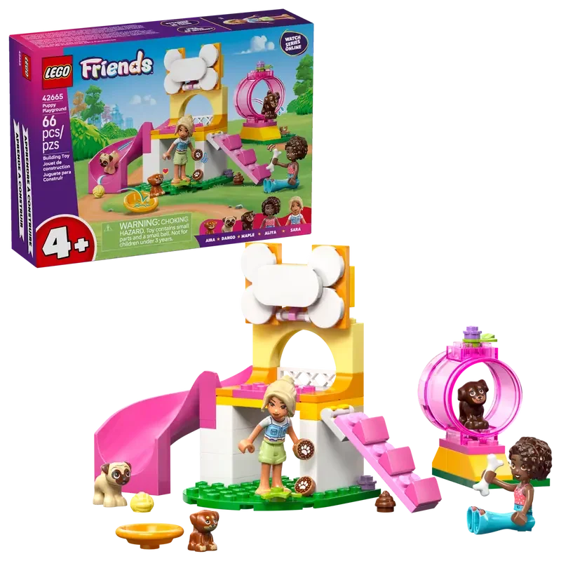 Lego Friends Puppy Playground Building Blocks 42665 Age- 4 Years & Above