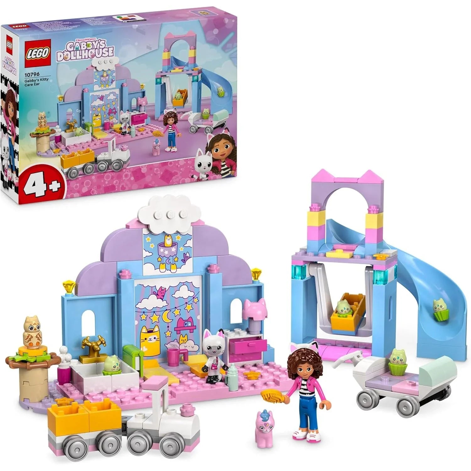 Lego Gabby’s Dollhouse Gabby’s Kitty Care Ear [LE10796] Age- 4 Years & Above