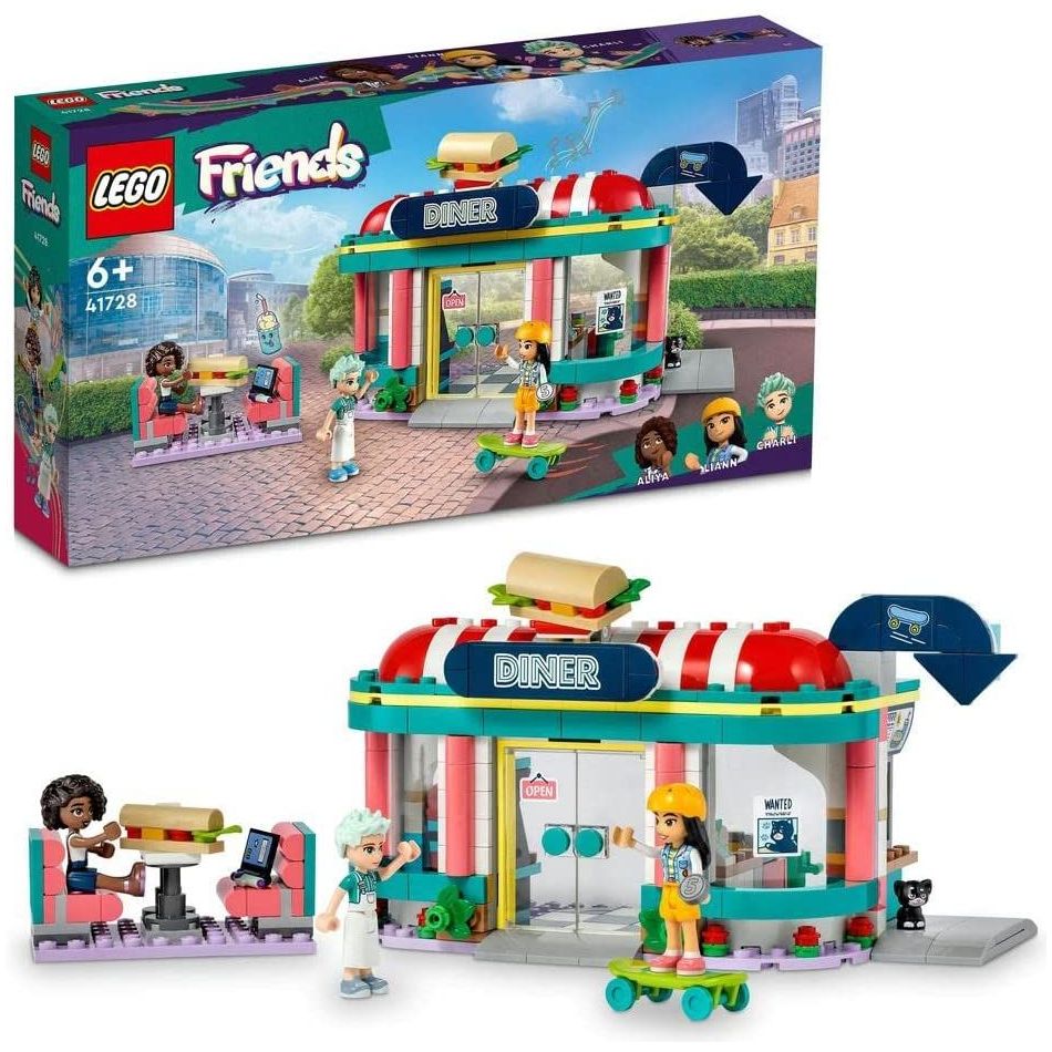 Lego Heartlake Downtown Diner Playset Age- 6 Years & Above