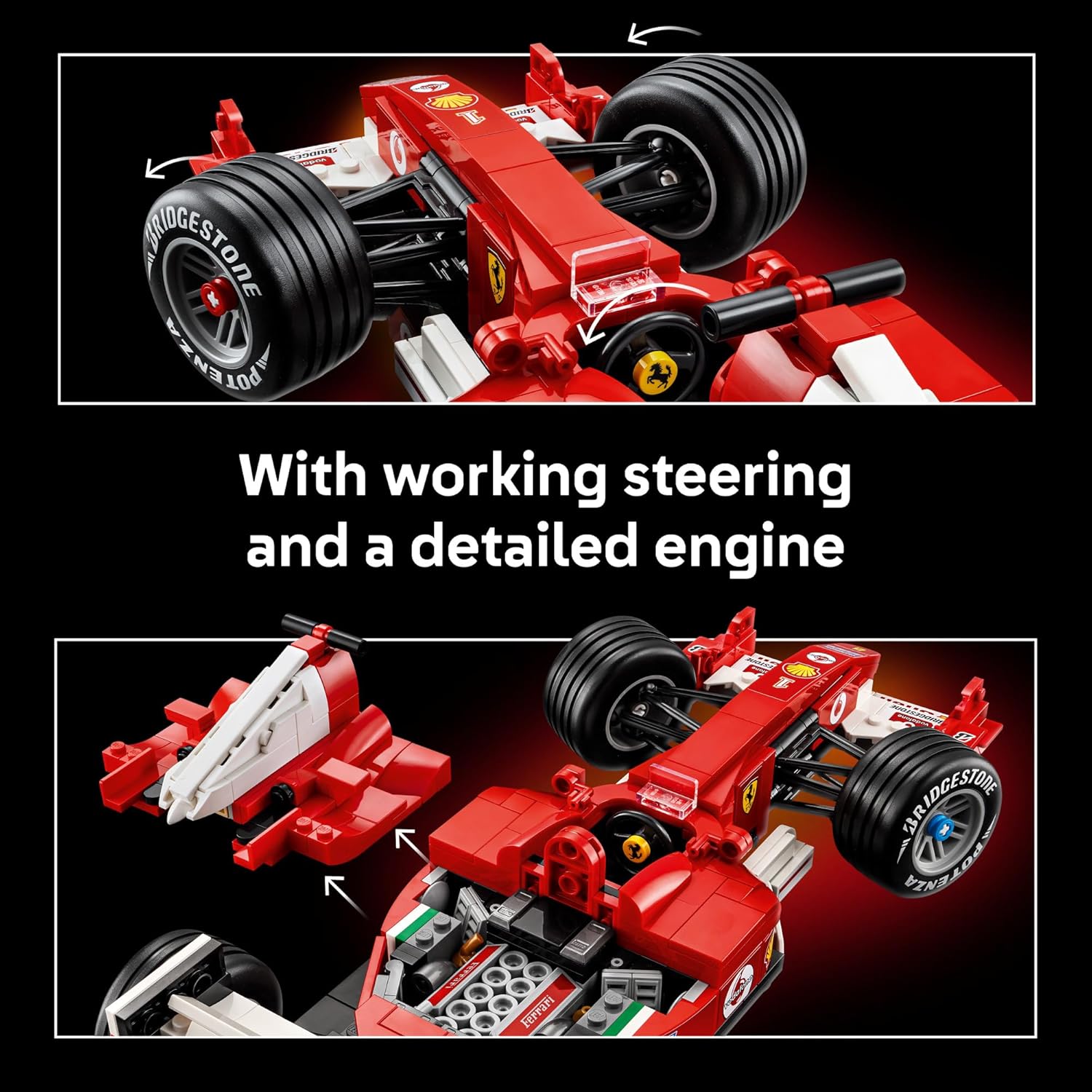 Lego Iconic Ferrari F2004 & Michael Schumacher 11375 Age- 18 Years & Above 