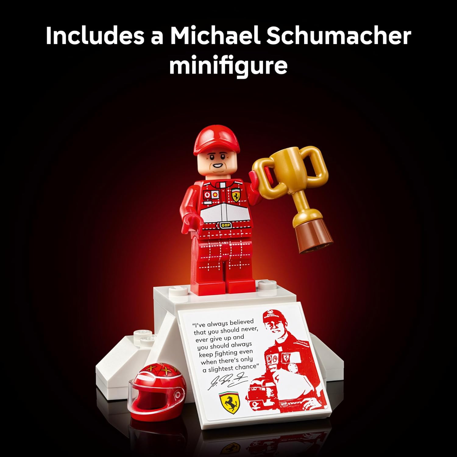 Lego Iconic Ferrari F2004 & Michael Schumacher 11375 Age- 18 Years & Above 