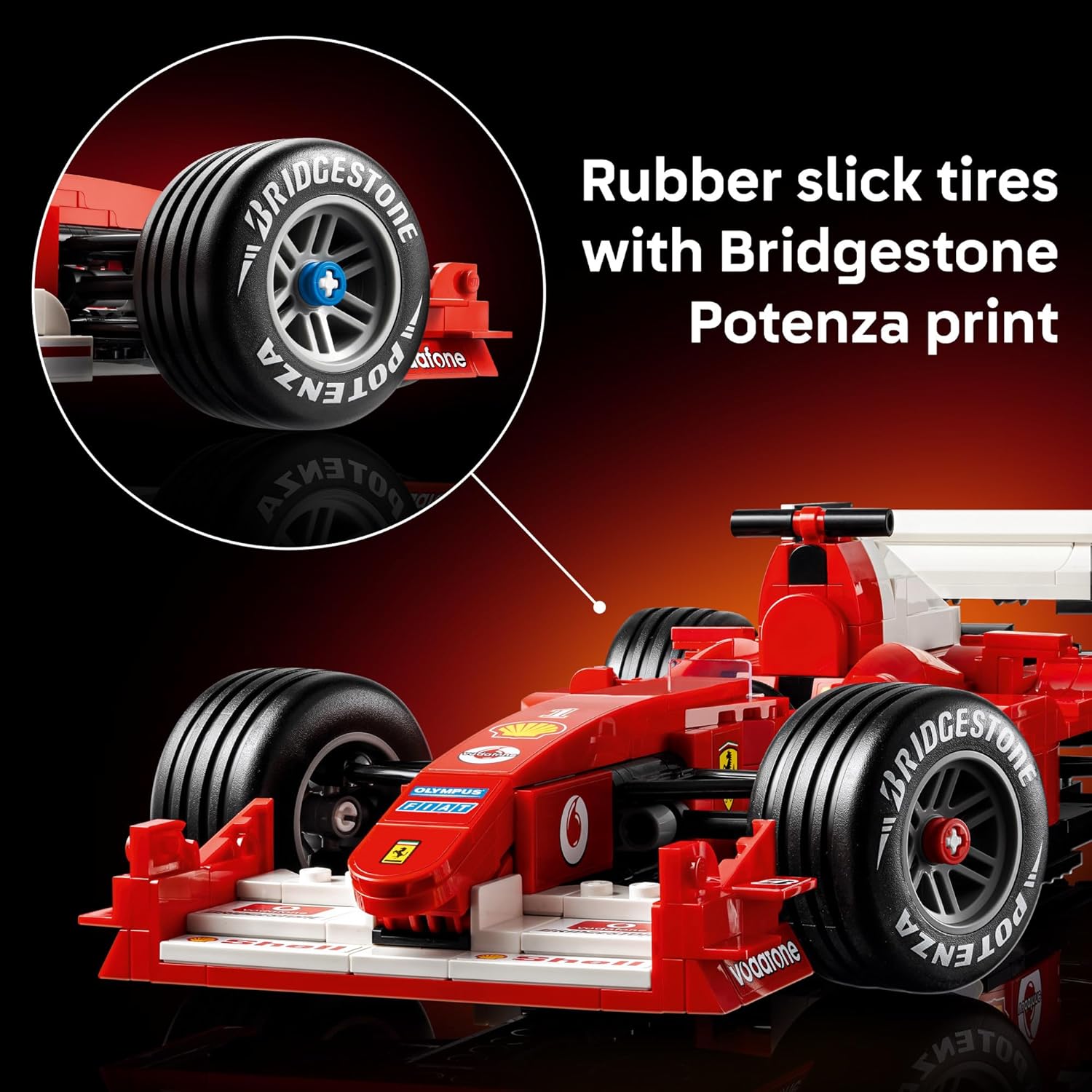 Lego Iconic Ferrari F2004 & Michael Schumacher 11375 Age- 18 Years & Above 