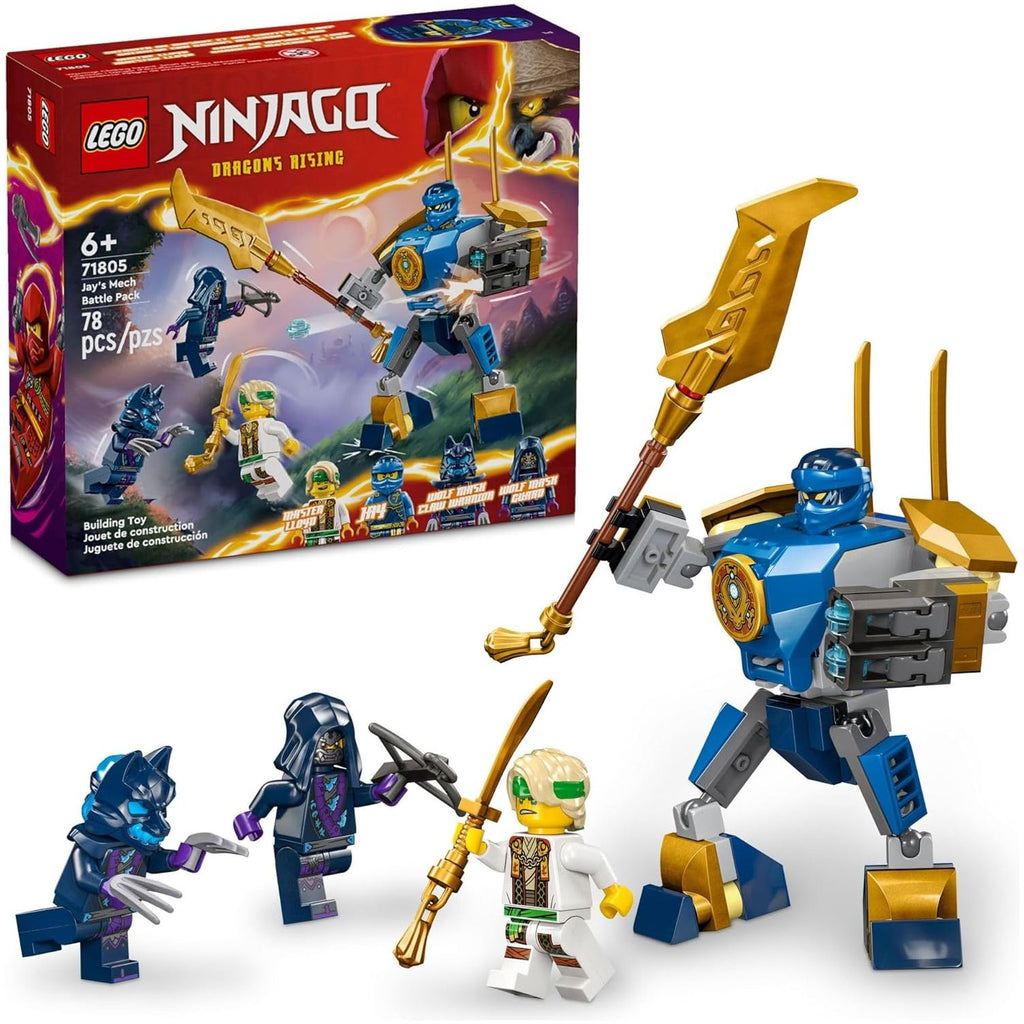 Lego Jay's Mech Battle Pack Building Blocks Multicolor Age- 6 Years & Above