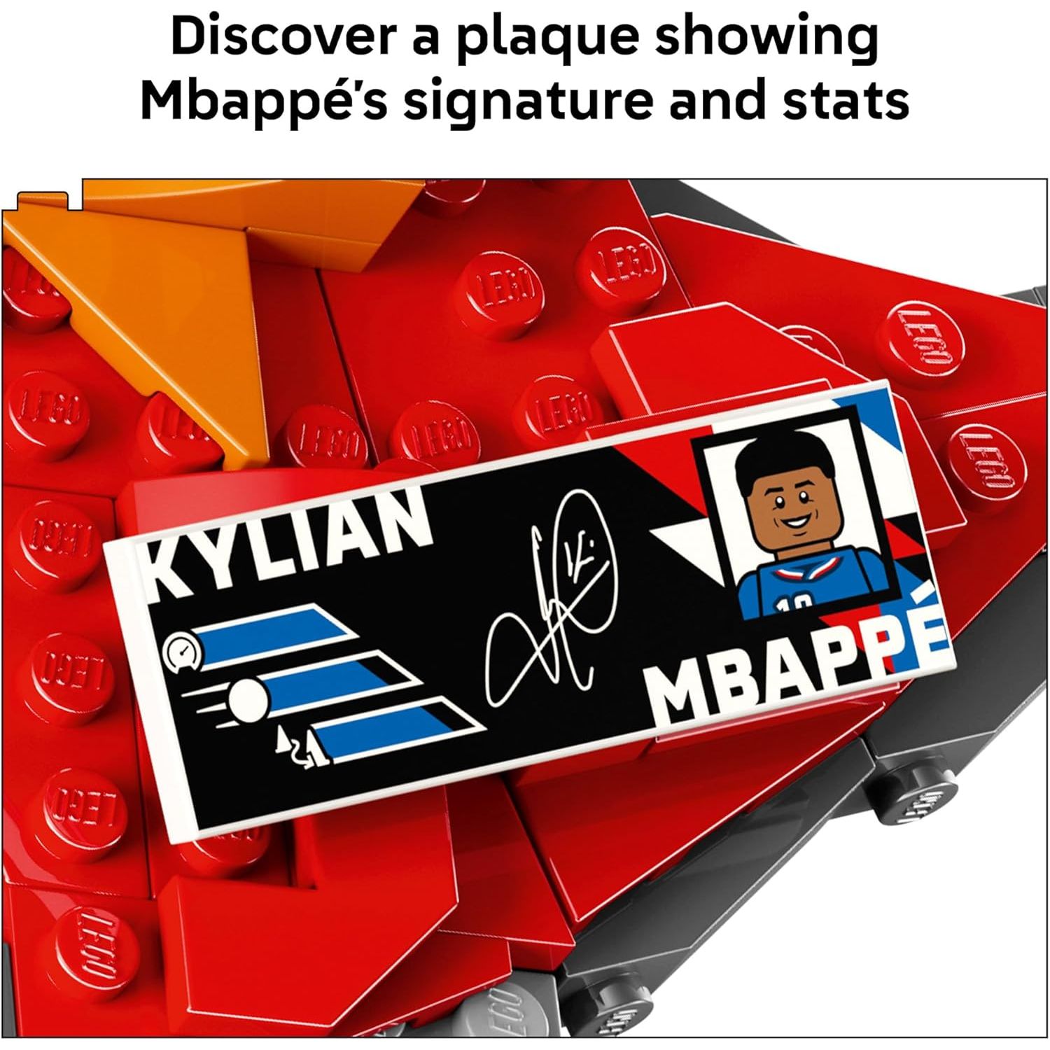 Lego Kylian Mbappé – Soccer Highlights Building Set (490 Pieces) 43013 Age- 10 Years & Above