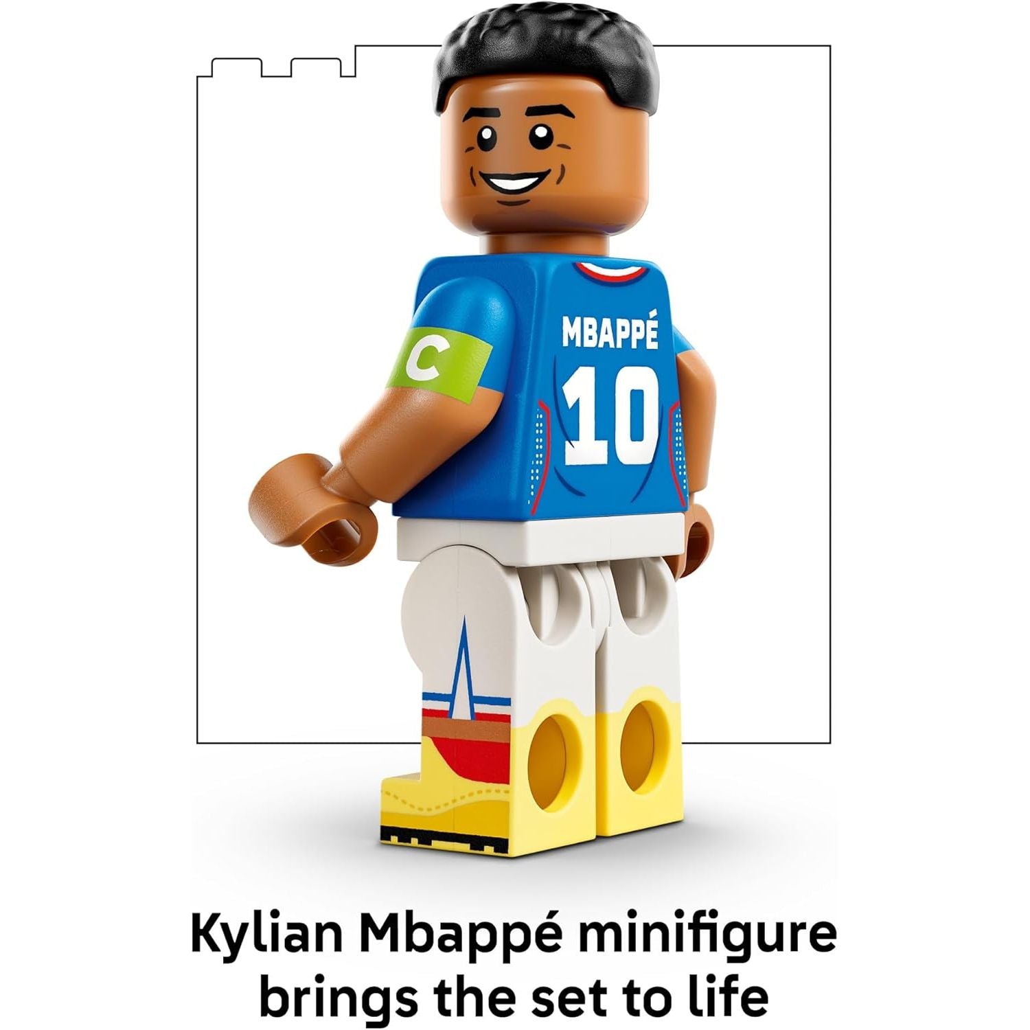 Lego Kylian Mbappé – Soccer Highlights Building Set (490 Pieces) 43013 Age- 10 Years & Above