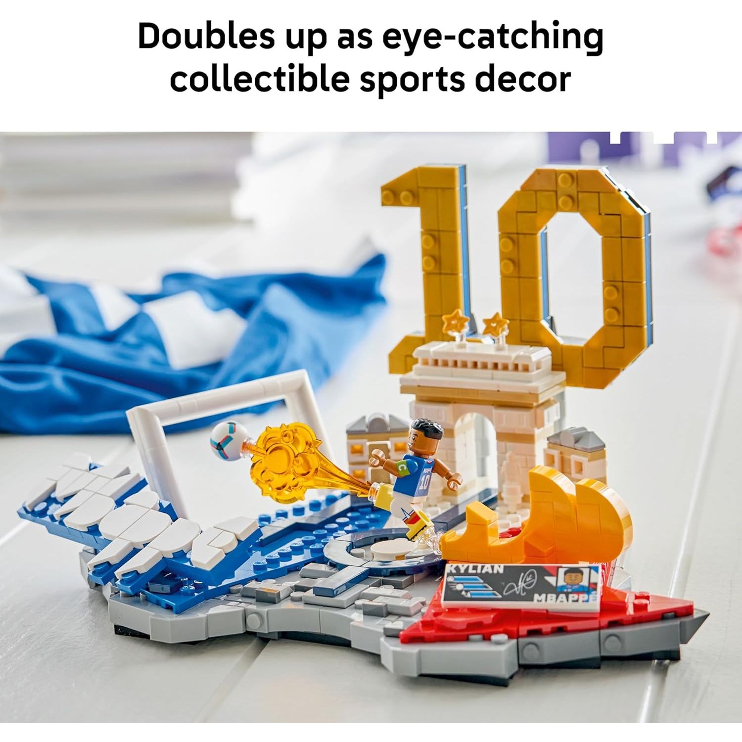 Lego Kylian Mbappé – Soccer Highlights Building Set (490 Pieces) 43013 Age- 10 Years & Above