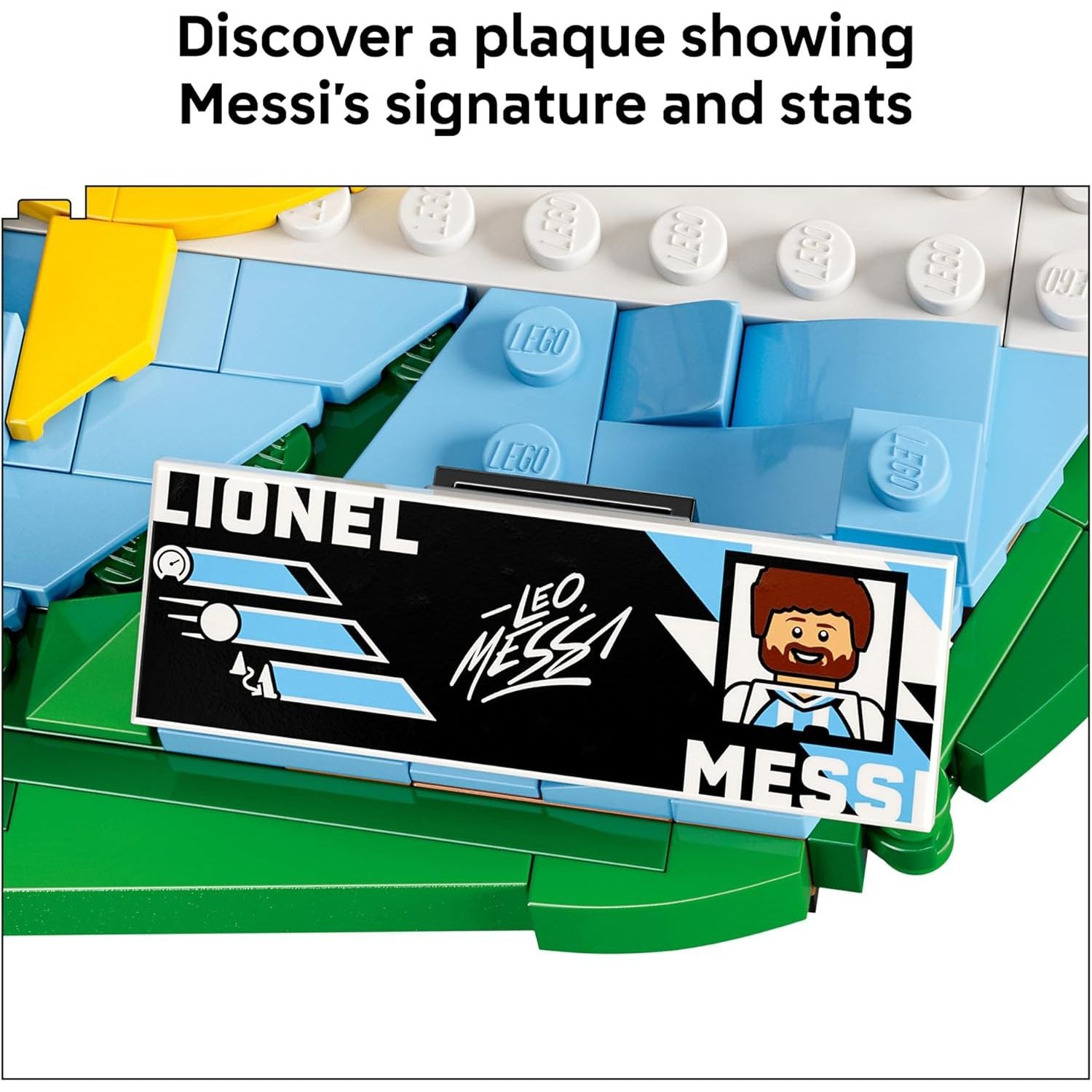Lego Lionel Messi – Soccer Highlights Building Set (500 Pieces) 43011 Age- 10 Years & Above