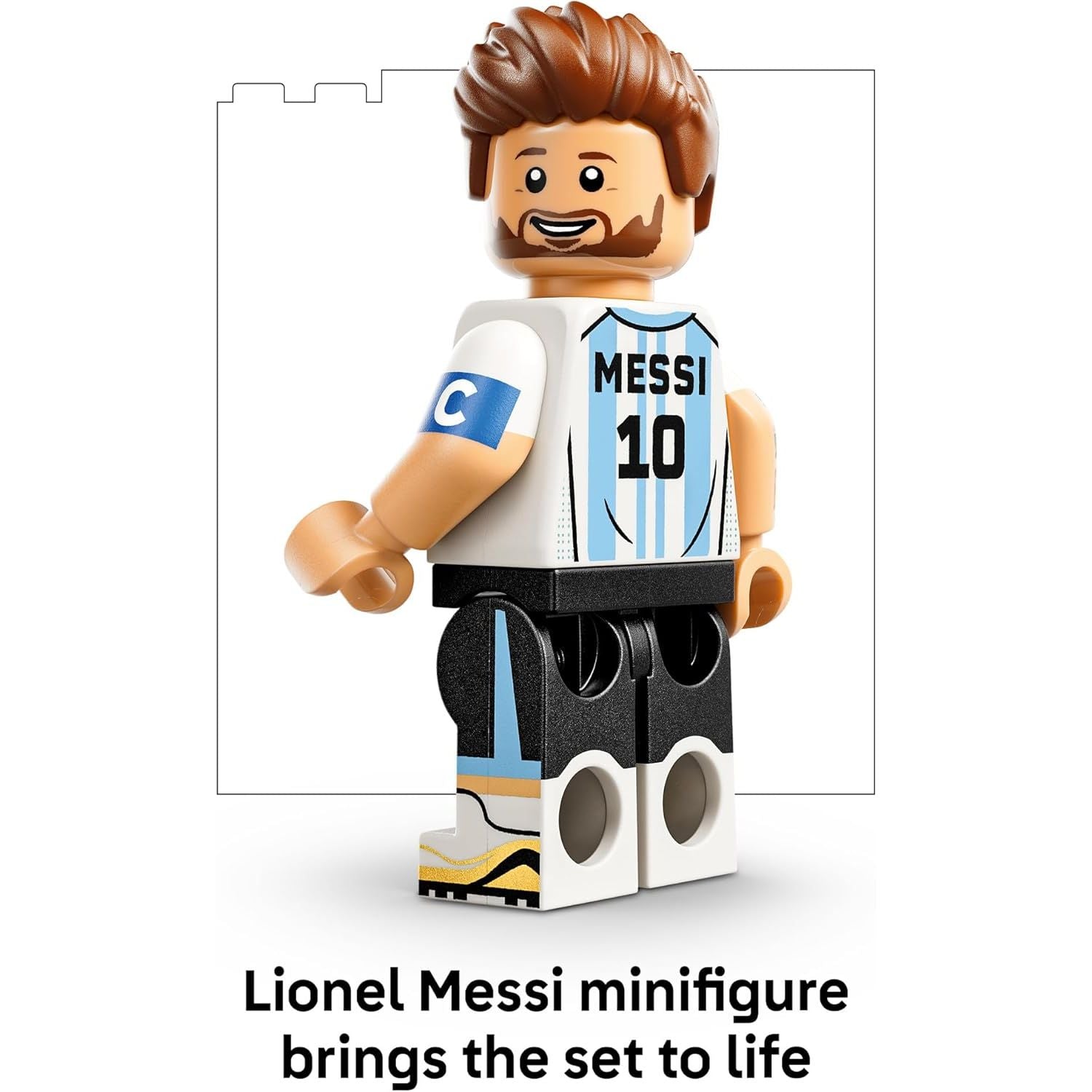 Lego Lionel Messi – Soccer Highlights Building Set (500 Pieces) 43011 Age- 10 Years & Above
