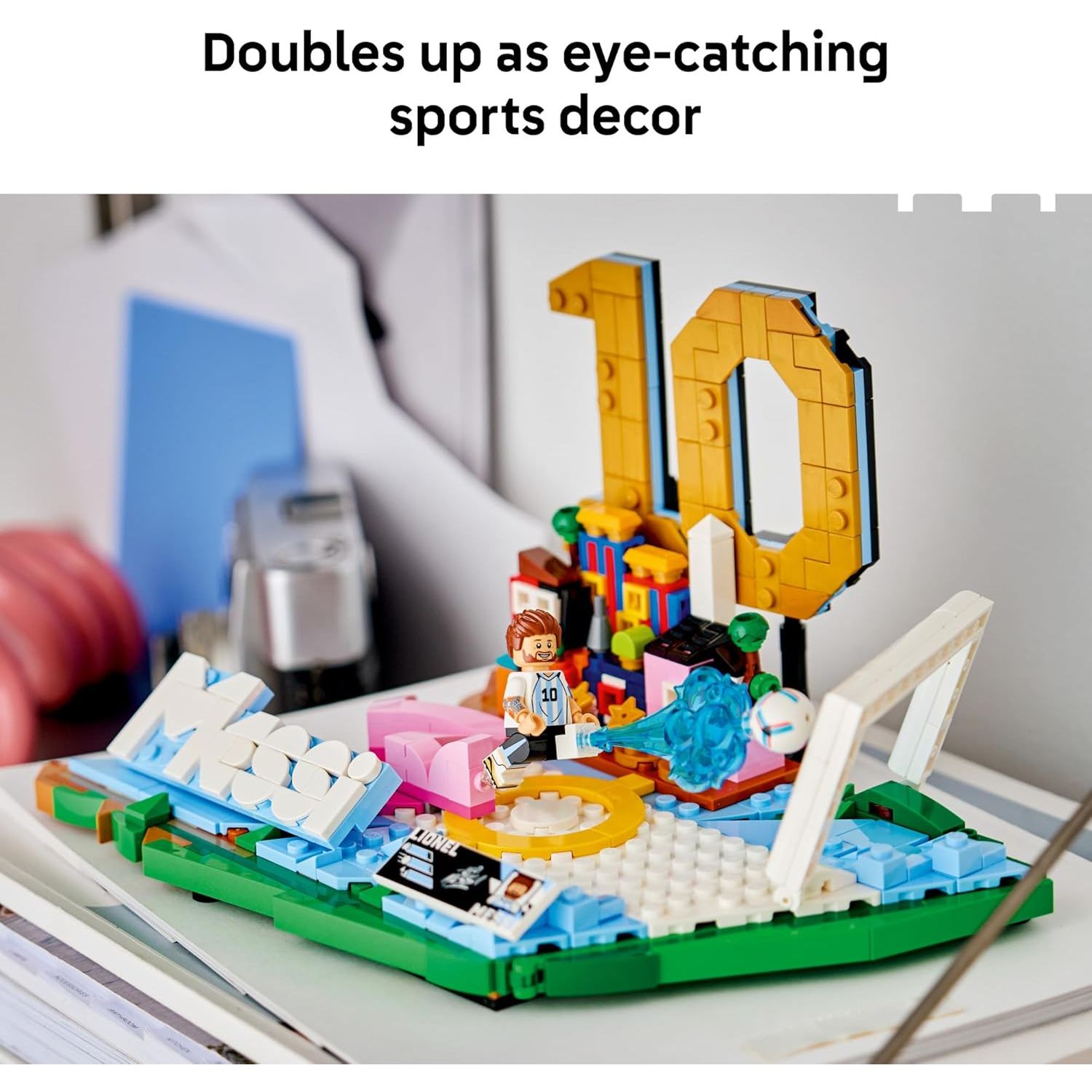 Lego Lionel Messi – Soccer Highlights Building Set (500 Pieces) 43011 Age- 10 Years & Above