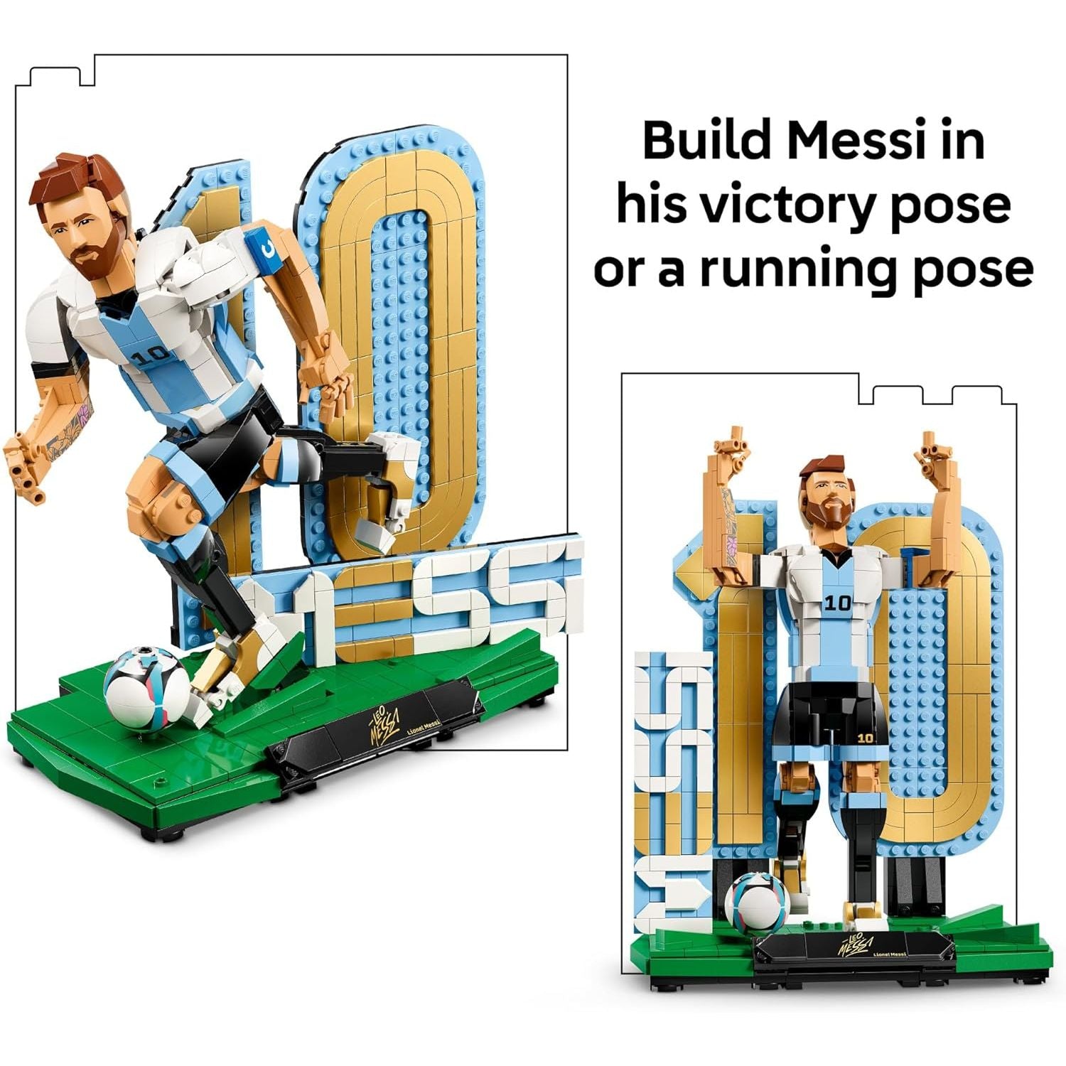Lego Lionel Messi – Soccer Legend Building Set (958 Pieces) 43015 Age- 12 Years & Above
