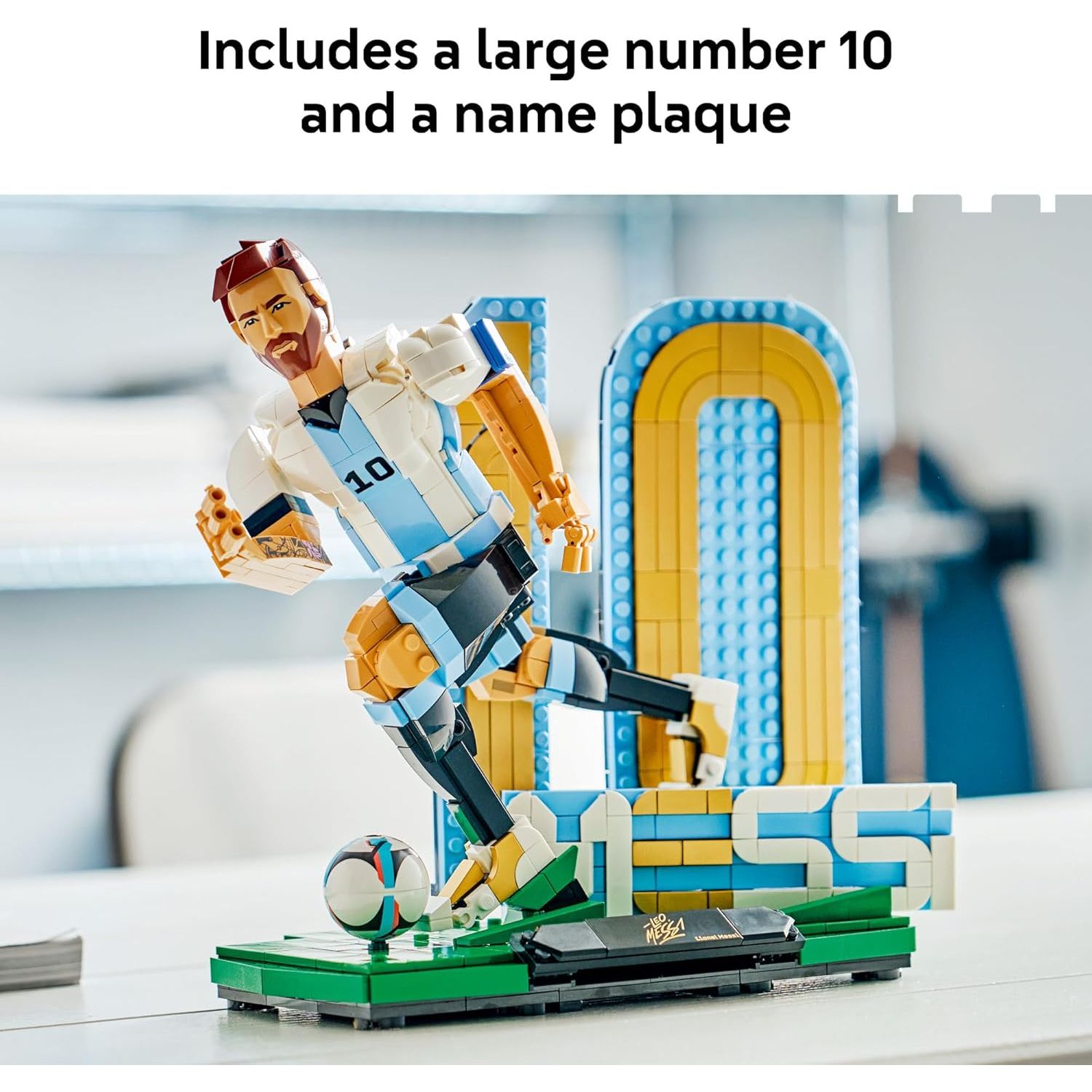 Lego Lionel Messi – Soccer Legend Building Set (958 Pieces) 43015 Age- 12 Years & Above