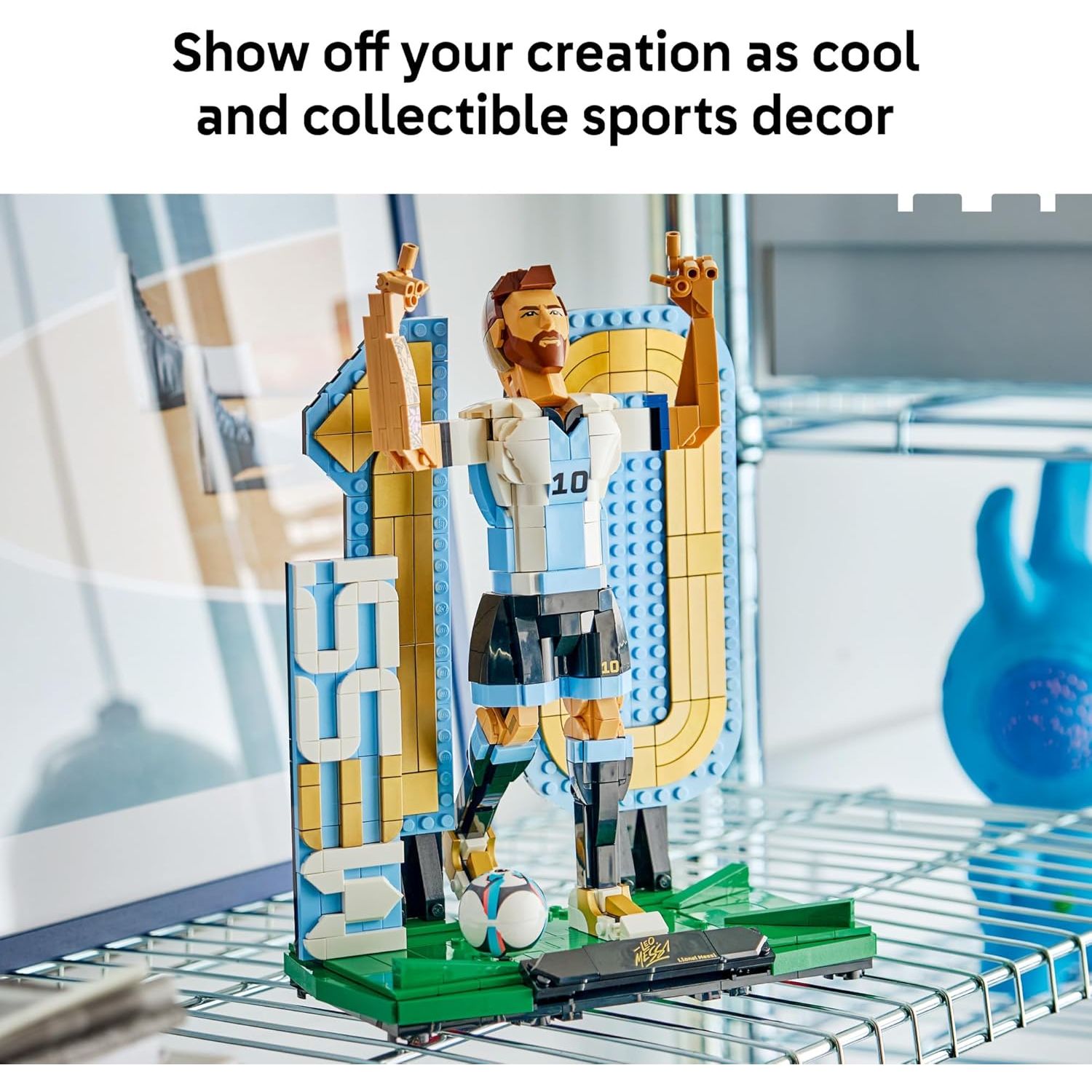 Lego Lionel Messi – Soccer Legend Building Set (958 Pieces) 43015 Age- 12 Years & Above