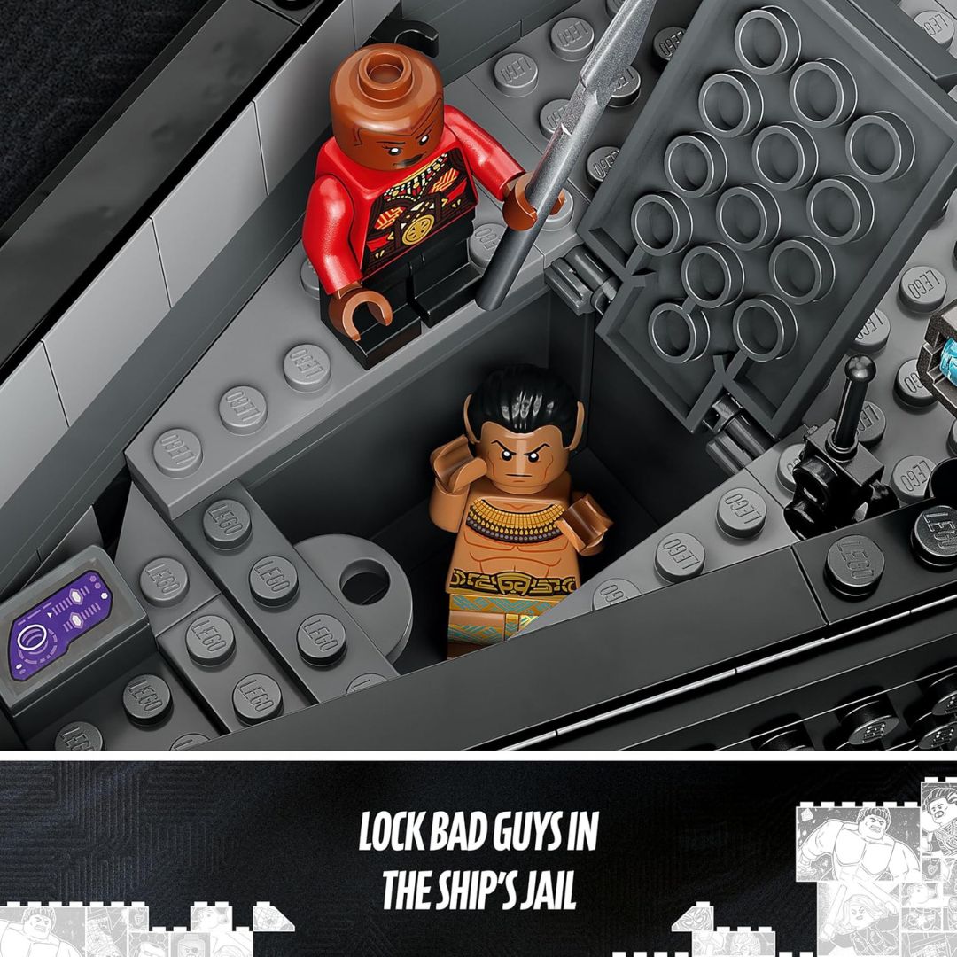 Lego Marvel Black Panther War on the Water Age- 8 Years & Above