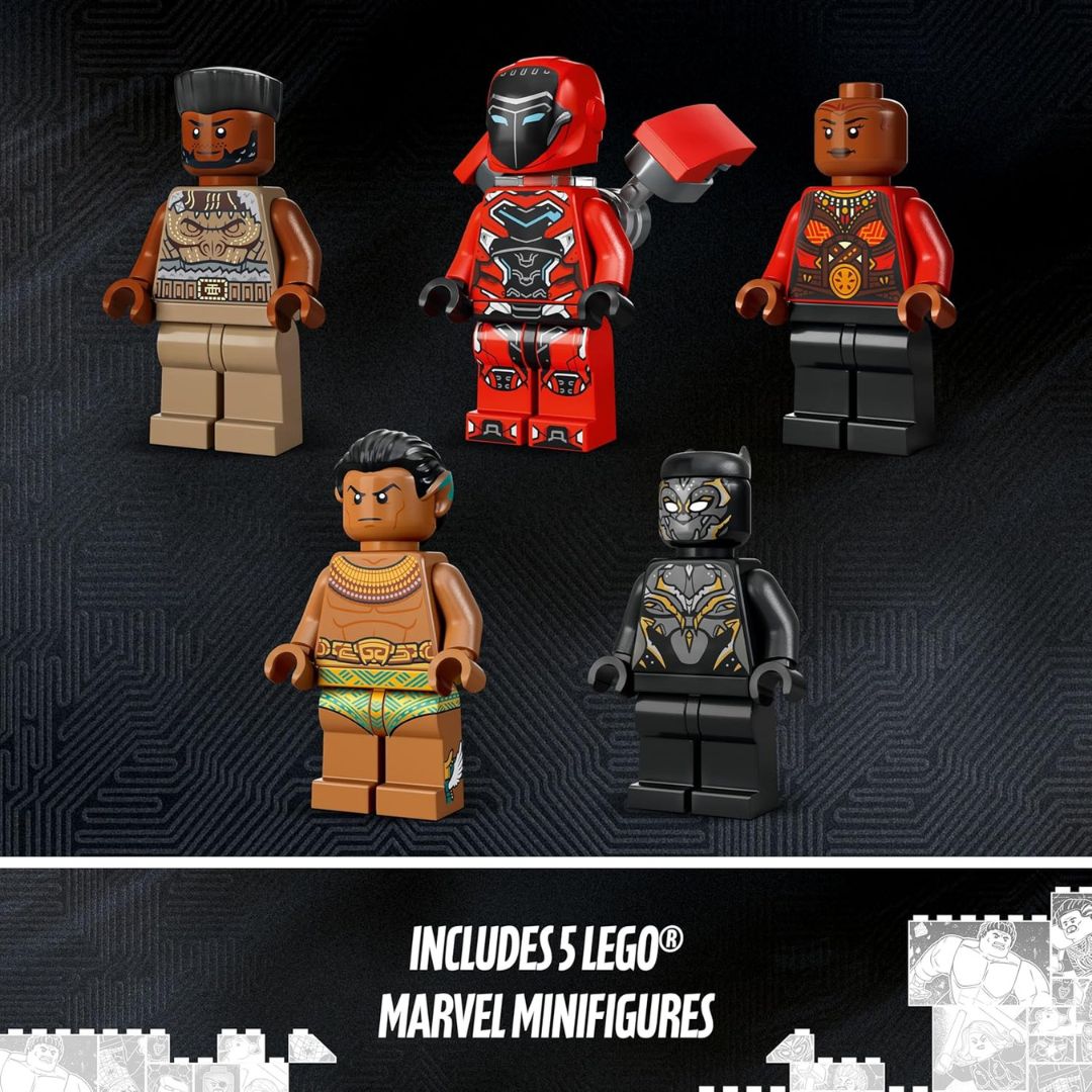 Lego Marvel Black Panther War on the Water Age- 8 Years & Above