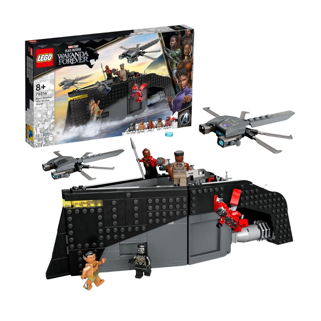 Lego Marvel Black Panther War on the Water Age- 8 Years & Above