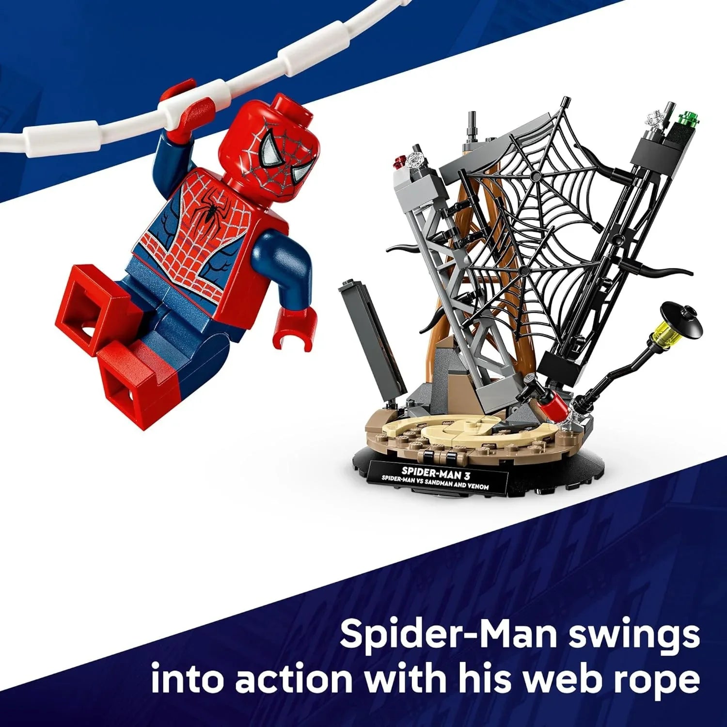 Lego Marvel Epic Battle: Spider-Man vs. Sandman 76334 Age- 9 Years and Above