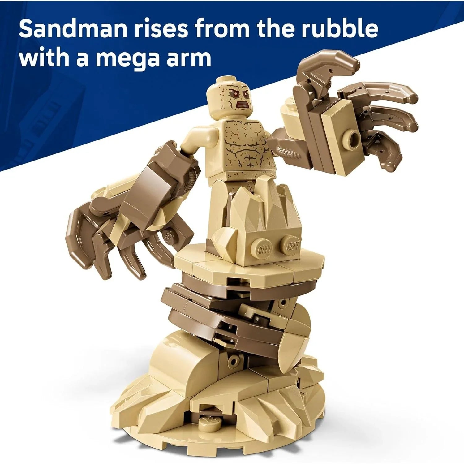 Lego Marvel Epic Battle: Spider-Man vs. Sandman 76334 Age- 9 Years and Above