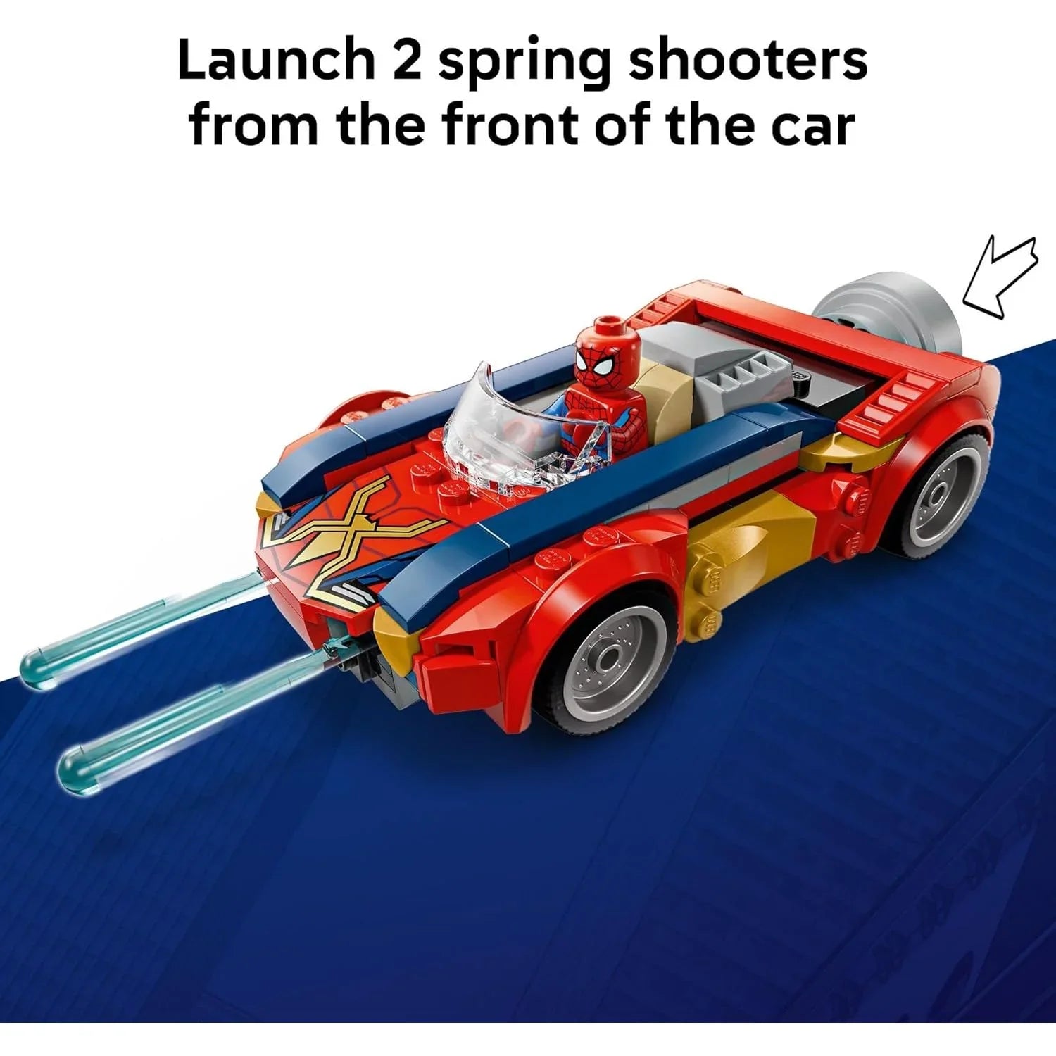 Lego Marvel Spider-Man Car vs. Venomized Wolverine 76336 Age- 7 Years and Above
