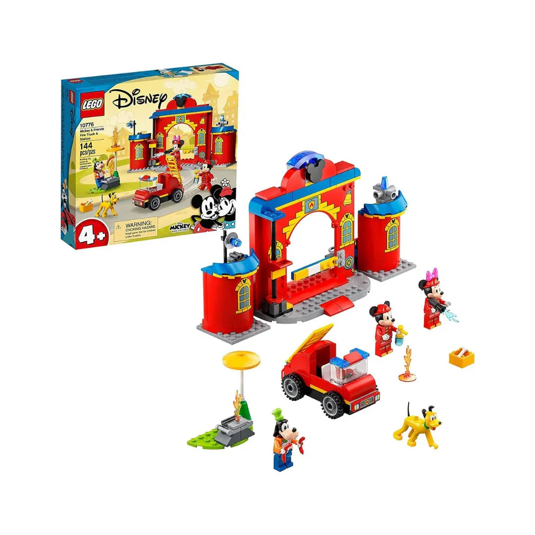 Lego Mickey & Friends Fire Truck & Station Set 4Y+