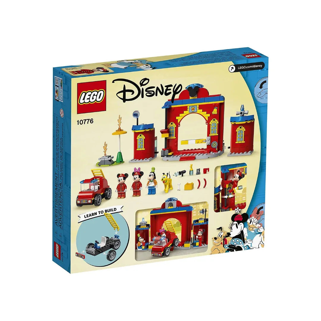 Lego Mickey & Friends Fire Truck & Station Set 4Y+