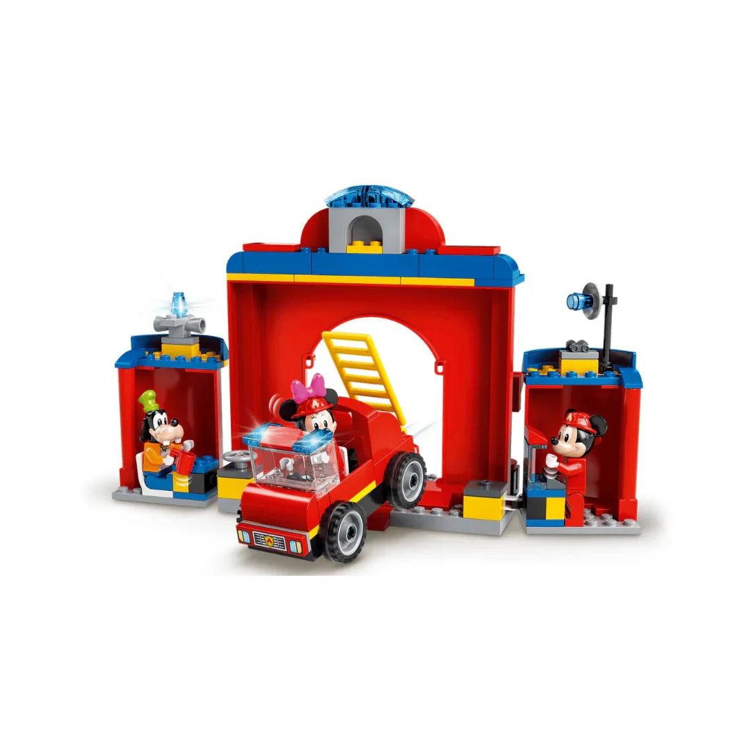 Lego Mickey & Friends Fire Truck & Station Set 4Y+