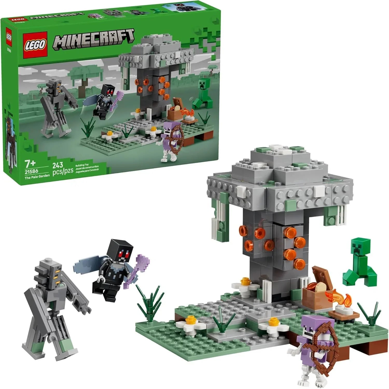 Lego Minecraft The Pale Garden 21586 Age- 7 Years and Above